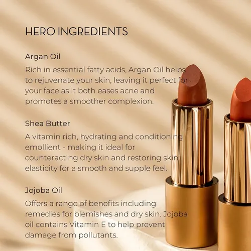 Lápiz Labial Vegano Inika Nls004 Auburn