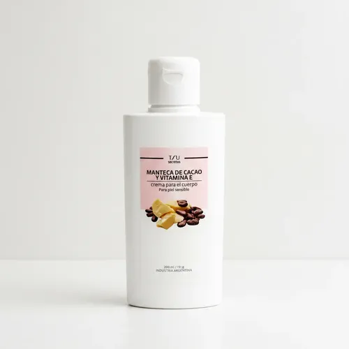 Crema Corporal Tsu Manteca Cacao Vitamina E Piel Sensible X2