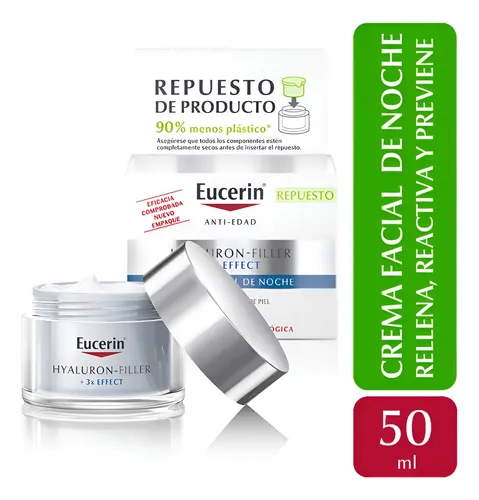 Eucerin Hyaluron-filler Refill Crema De Noche 50ml Ttp