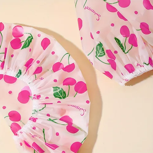 G- Gorro De Ducha De Alta Calidad Con Estampado De Cereza