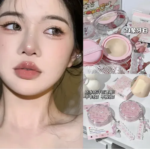 Base Cushion Bb Cream Jojo Diary Waterproof Cartoon Cat