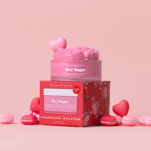 Exfoliante Corporal Ncla Beauty Hey Sugar Macarón De Frutill