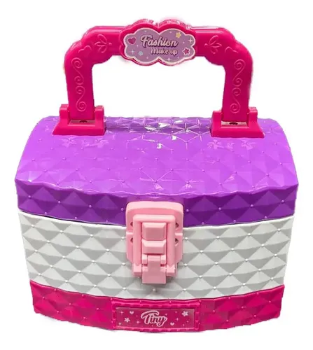 Tiny Set Valija De Maquillaje Con Glitter 3362 Loony Toys