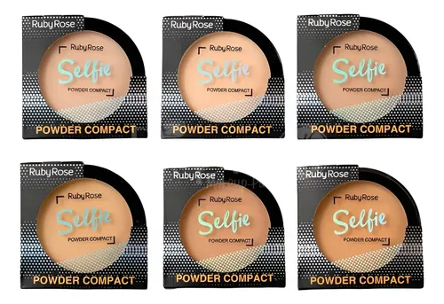 Polvo Powder Compacto Ruby Rose Selfie Sella Matifica Light