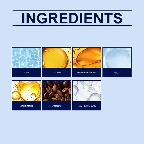 Parches De Gel Para Ojos Con Cafeína Y Ácido Hial Todo Tipo De Piel