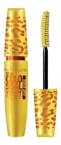 Máscara de pestañas Maybelline Volum Express Colossal Cat Eyes negro glamuroso