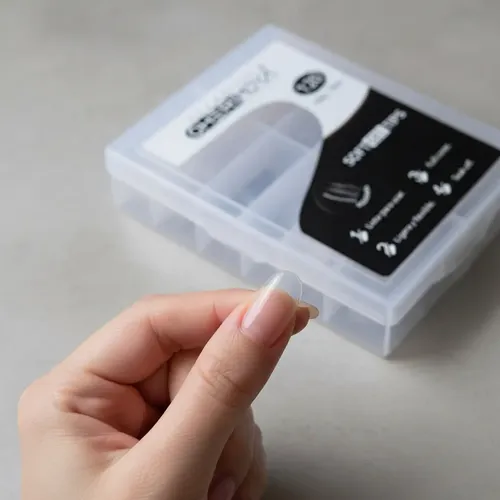 Tips Soft Gel Squoval De Cherimoya X 120u.