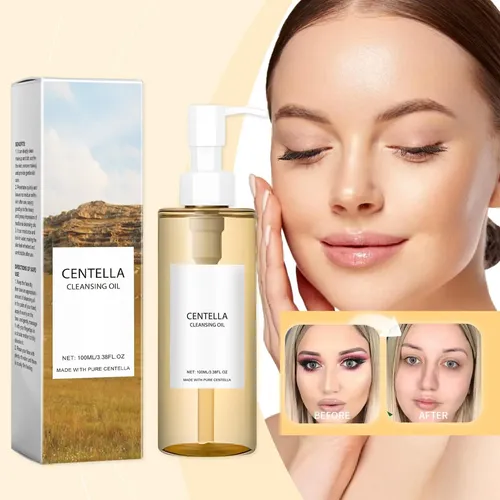Cica Cleansing Oil With Vitamin E, Lightweight Makeup