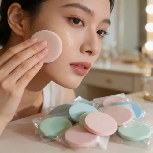 Pack X 10: Esponjas Redondas Para Maquillaje Surtidas!!!