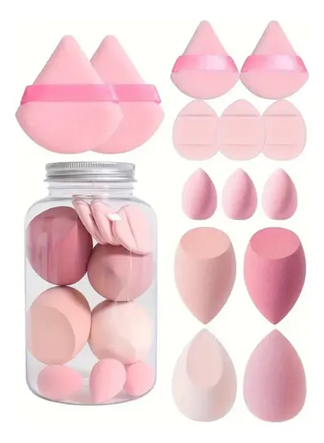Set De 14 Esponjas Cosméticas Drift Bottle