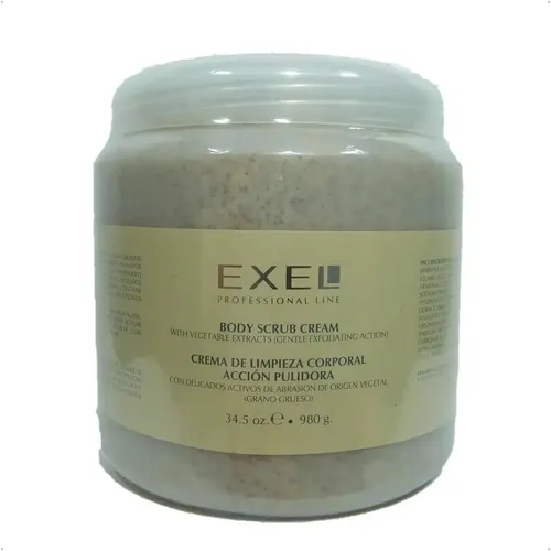 Exel Crema Pulidora Exfoliante Corporal Grano Grueso (980g)