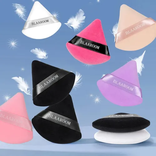 Blaaroom Esponjas De Maquillaje, Algodón, 7cm, 6 Piezas Ad