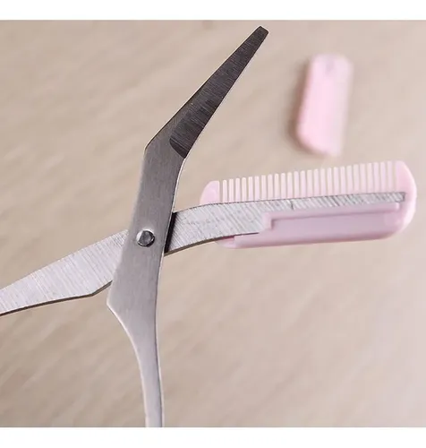 Set De Tijeras Para Depilar Cejas Con Peine Pequeño