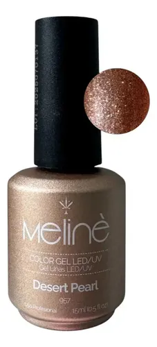 Esmalte Semipermanente Meline Colección Tierra 957 Desert Pearl de 15 mL