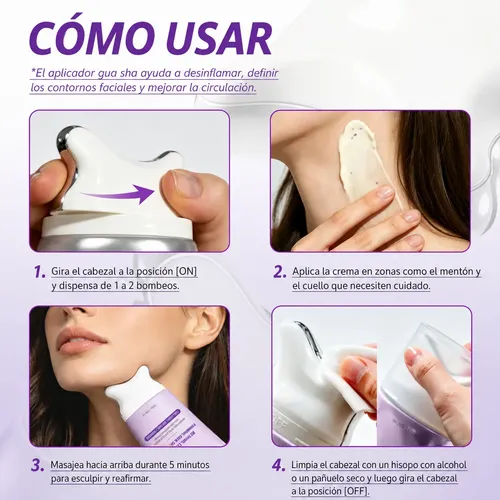 Koec Crema Reafirmante De Gua Sha Retinol Y Colágeno