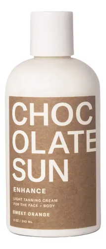 Crema Bronceadora Sin Sol Chocolate Sun Enhance Light 236 Ml