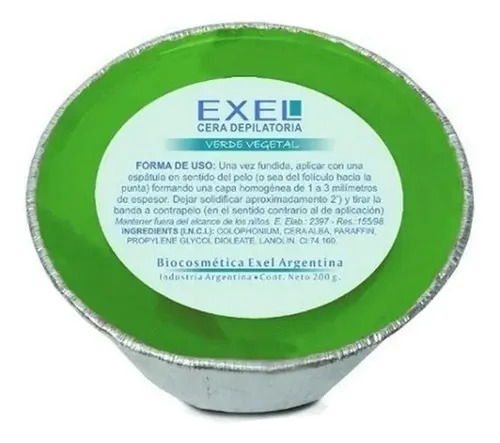 Cera Depilatoria Profesional Exel Elastica Para Depilar 200g