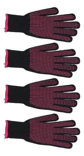 Guantes Resistentes Al Calor, 4 Piezas, Alta Temperatura