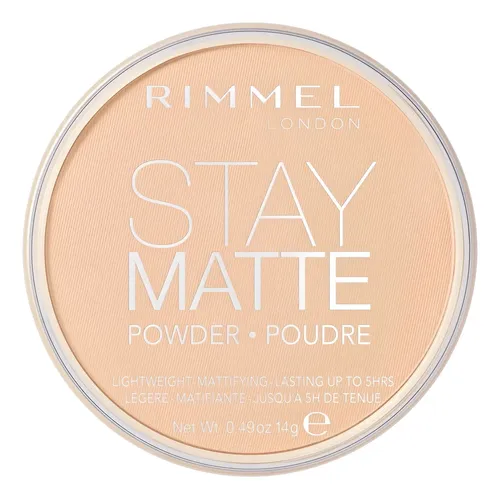 Polvo Compacto Rimmel London Stay Matte 13.88g Natural