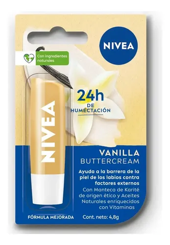 Protector Labial Humectante Vainilla Buttercream 4,8g X3 Un