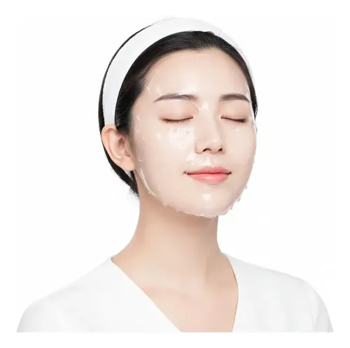 Kit Mascarilla Facial Coreana Glass Skin Colágeno Activo X2
