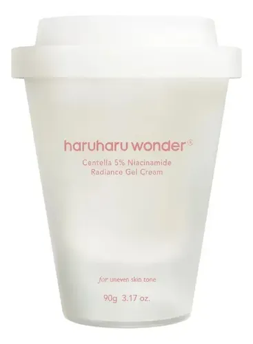 Haruharu Wonder Centella 5% Niacinamide Radiance Gel Cream Normal A Grasa Día/noche