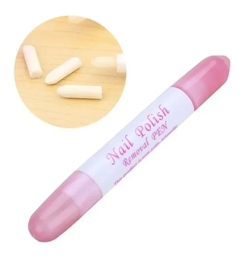 Lapiz Corrector Removedor Esmalte Uñas Manicuría Nail Polish