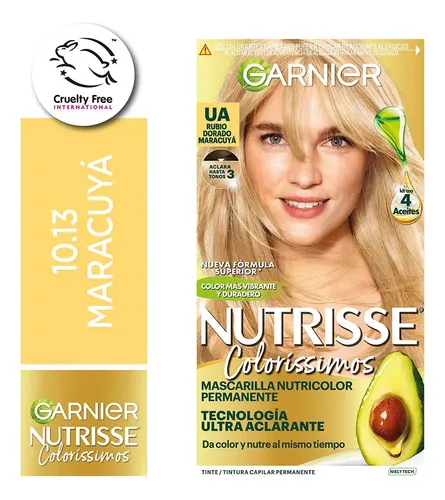 Kit Tintura Nutrisse Colorissimo Tono 10.13 Maracuya