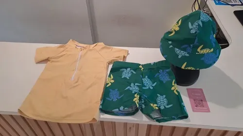 Malla Remera, Short Y Gorro