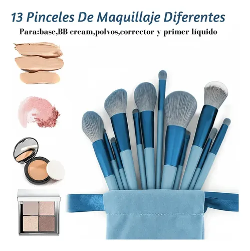G 16 Brochas De Maquillaje