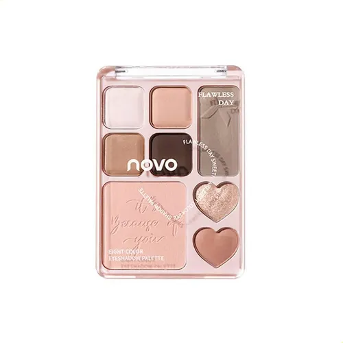 Paleta De Contorno De Rubor Y Sombra De Ojos Todo En Uno (02