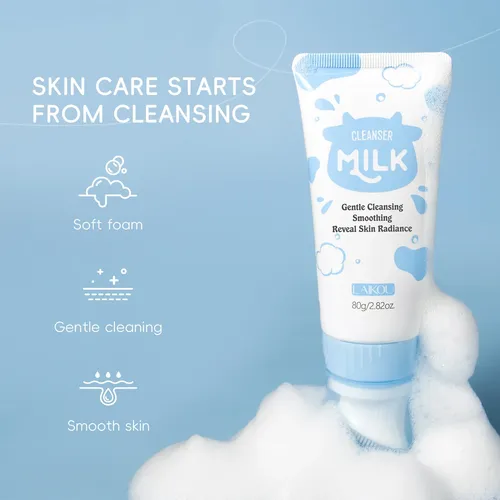 Set De Cuidado Laikou Milk Navidad Ilumina E Hidrata