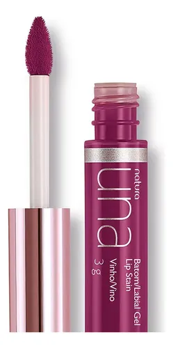 Labial Gel Lip Stain Una – 3 G Color Vino