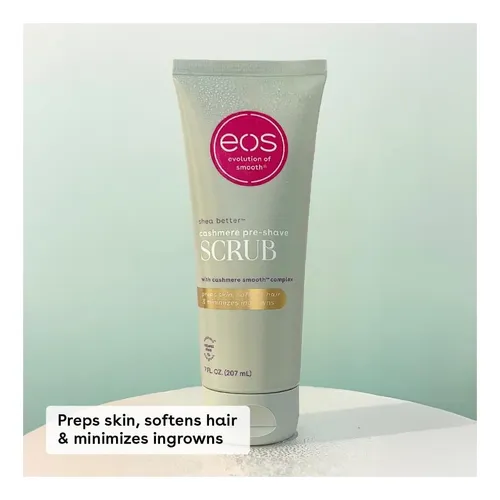 Exfoliante Pre-afeitado Vainilla Scrub 7, Eos Skin Colección