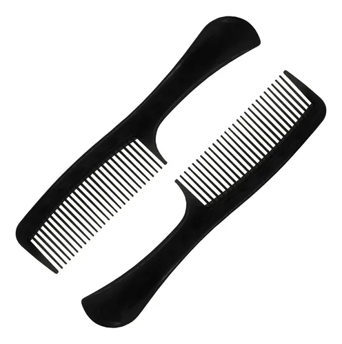 Peine Para Cabello De Plástico Con Mango Pequeño  X Unidad