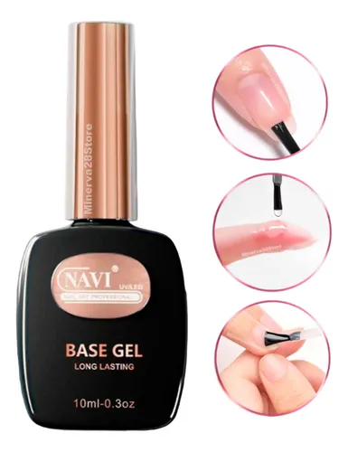 Base Coat Y Top Coat Cristal 10ml Navi 10ml Aprobado Anmat