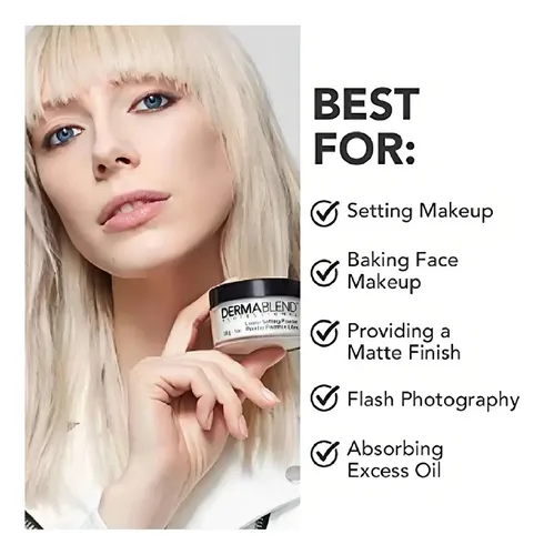 Dermablend Polvo Volátil Fijador Setting Powder para Maquillaje 28grs