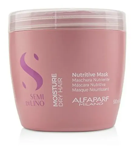 Máscara Nutritiva Moisture X500ml Semi Di Lino Alfaparf