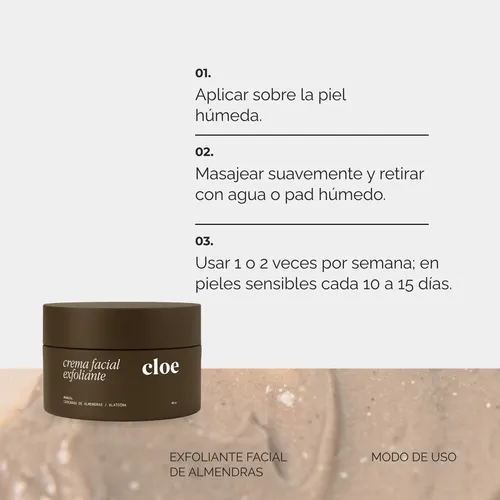 Exfoliante Facial De Almendras