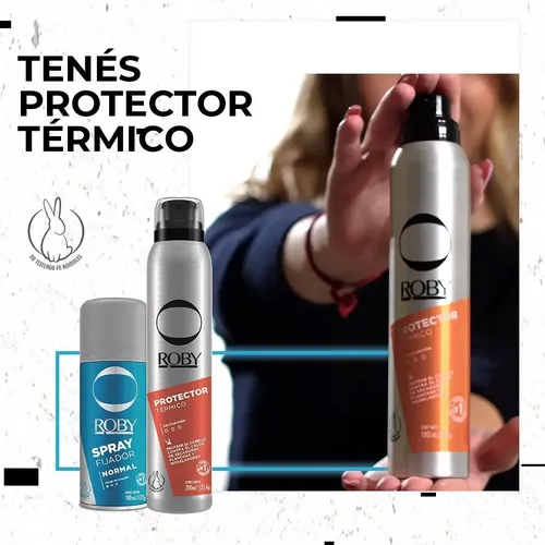 Roby Protector Térmico Para Cabellos 190ml