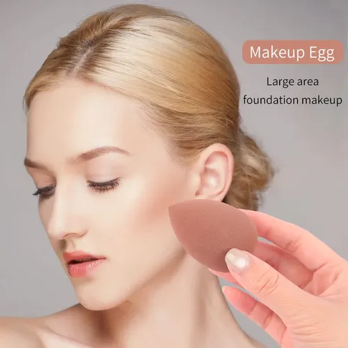 Set De 40 Esponjas De Maquillaje, Brochas Y Brochas Para El
