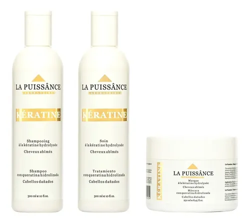 Kit Chico Completo Keratine La Puissance Reconstruccion