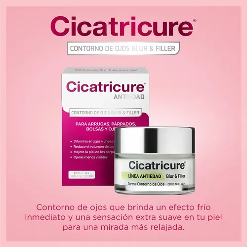 Cicatricure Crema Antiedad Contorno De Ojos Blur&filler 15g Momento de aplicación Día/Noche Tipo de piel Normal