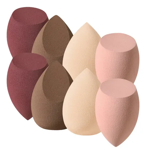 /a Esponja De Maquillaje De 8 Piezas, Corrector En Polvo, /a