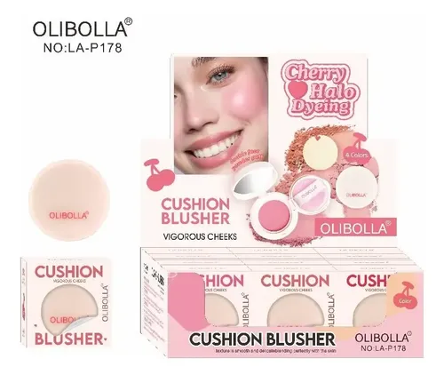 Rubor En Polvo Compacto Smooth + Repuesto – Olibolla 02