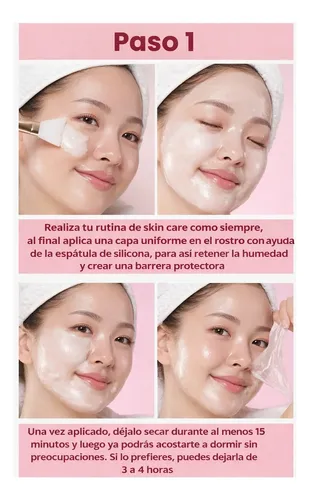 Mascarilla Facial Nocturna Colágeno Velo Wrapping Mask