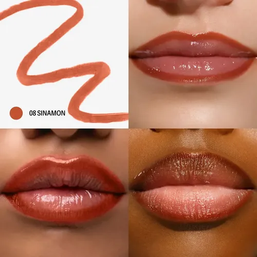 Delineador De Labios Sacheu Peel Off Tono 01 Noohde 08 Sinamon Burnt Red