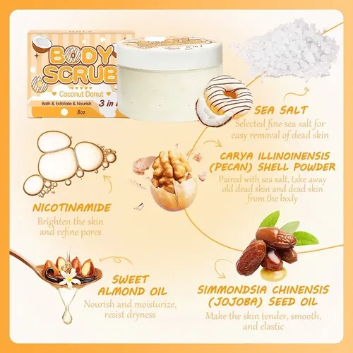 Exfoliante Corporal De Coco (8 G * 1)