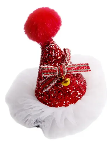Lovely Christmas Hair Clip Accesorios For El Cabello Rojo .