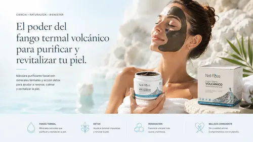 Mascarilla Facial Fango Termal Volcanico Nell Ross